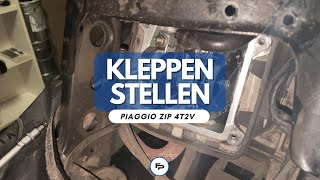 Kleppen stellen 50cc80cc  Piaggio Zip 4T2V  Fresh Parts [upl. by Eceertal95]