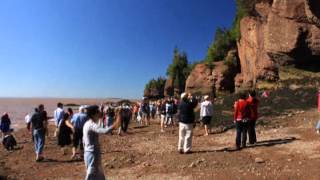 Hopewell Rocks Time Lapse [upl. by Erbua]