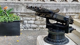 Nordenfelt Gun  Tower Of London [upl. by Noelopan]