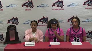 Stony Brook Womens Basketball Postgame Press Conference  Mar 3 2024 [upl. by Aldred885]