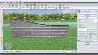 Realtime Landscaping  Retaining Wall Part 1 [upl. by Gosser]