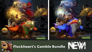 New OGRE MAGI Arcana Flockhearts Gamble Bundle   DOTA 2 [upl. by Amena]