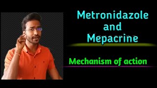 Metronidazole and Mepacrine Mode of action [upl. by Aisenat]