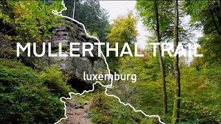 Solo Hiking the Mullerthal Trail in Luxemburg [upl. by Bilicki]