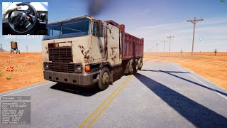 Coe Dump Truck  My Truck Game  gameplay  logitech Driving Force GT  POV Drive Gaming [upl. by Ruth]