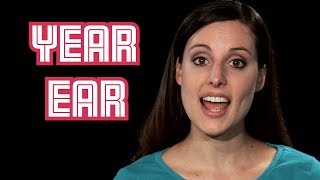 How To Pronounce Year amp Ear  Can you tell the difference 英会話 Cách phát âm [upl. by Nivrek746]