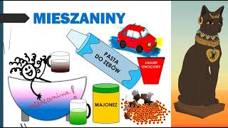 Mieszaniny jednorodne i mieszaniny niejednorodne [upl. by Aisel]