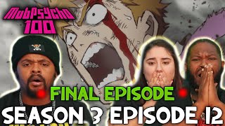 Mob Psycho 100 Season 3 Episode 12 Blind Reaction [upl. by Anuqahs]