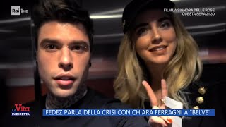 Fedez parla della crisi con Chiara Ferragni a quotBelvequot  La Vita in Diretta 09042024 [upl. by Nefen]