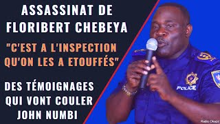 ASSASSINAT DE FLORIBERT CHEBEYA DES TÉMOIGNAGES QUI VONT COULER JOHN NUMBI [upl. by Tirza]