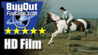 Jackie Kennedy Horseback Riding with Caroline Kennedy 1963 HD Footage [upl. by Hagile]