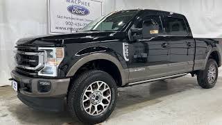 2022 Ford F350 King Ranch Super Duty Review Exterior Interior Tech [upl. by Borlow]