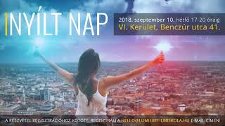 Lumiere Filmiskola Nyílt Napot Tart  20180910 [upl. by Shirl]