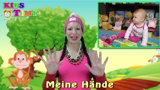 Meine Hände sind verschwunden  Kinderlied Fingerspiel  Tyske sange for børn [upl. by Ocirnor]