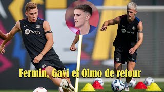 ✅GAVI  FERMIN LOPEZ et OLMO de RETOUR face à Séville Résumé complet La LIGA J9🇪🇦 Actu Barça💙❤️ [upl. by Gnivri]