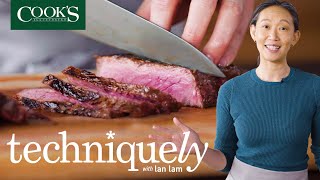 The Best Way To Cook Steak  Techniquely with Lan Lam [upl. by Richy]