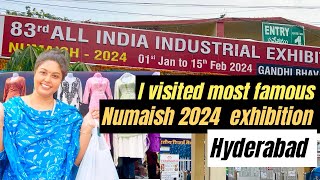 Numaish Nampally exhibition 2024 numaish Hyderabad 2024All India industrial exhibition [upl. by Dlonyar369]