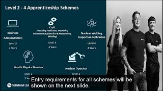 A guide to Apprenticeships and Degree Apprenticeships  Sellafield Ltd [upl. by Helbonnas]