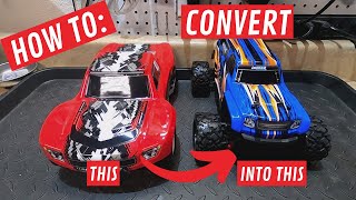 How to Convert a Latrax Prerunner into a Latrax Teton [upl. by Nnylimaj728]