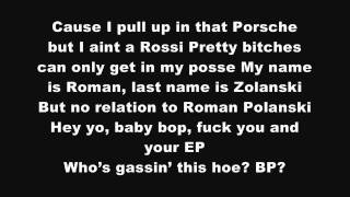 Nicki Minaj  Stupid Hoe  LYRICS  2011 [upl. by Auos841]