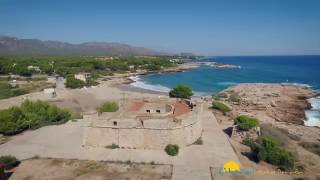 Las mejores playas de Tarragona desde el aire  Litoral Costa Dorada [upl. by Griff]