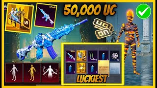 MUMMY M416 IN FIRST SPIN AND MAX OUT LVL 8  LAVA MUMMY SET CRATE OPENING bgmi shorts viral [upl. by Eeramit]