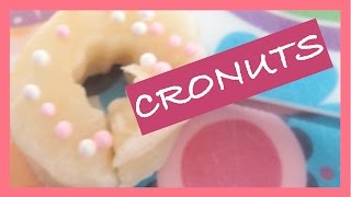 CRONUTS selber backen TUTORIAL [upl. by Moncear960]