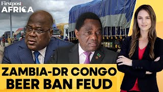 Zambia to Reopen Border With DR Congo After Beer Ban Disrupts Copper Exports  Firstpost Africa [upl. by Edy43]