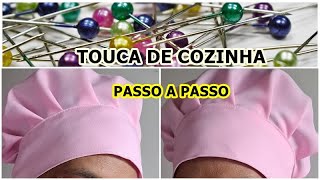 TOUCA DE COZINHA PASSO A PASSO FAÇA VOCE MESMO [upl. by Nuawd]