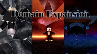 All Domain Expansions  Jujutsu Infinite [upl. by Reisman]