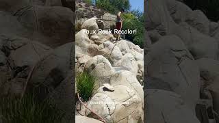 Fake Rock Recoloring my 22yr Old Job fakerock artificialrock davehendersonpodiacom [upl. by Nosdivad627]