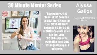 30 Minute Mentor Series Make Authenticity your Mantra Alyssa Galios [upl. by Johann651]