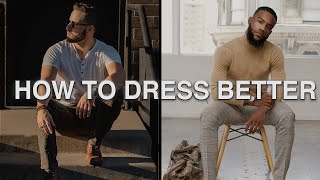 Mens Fashion 101 HOW TO DRESS BETTER [upl. by Verity452]