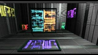 HOLOGRAM  TEST  Unity3D  By RJPainter [upl. by Anikal717]