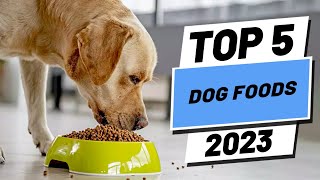 Top 5 BEST Dog Foods of 2023 [upl. by Noonberg]