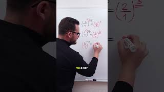 ➗¡Aprende a calcular fracciones con exponentes negativos en minutos ⚡ [upl. by Ratha]