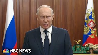 Full speech Putin defiant in address to nation after attempted armed rebellion [upl. by Roley]