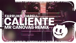 Farruko Darell  Caliente Mr Canovas Techno Remix Lyrics [upl. by Yrakaz]