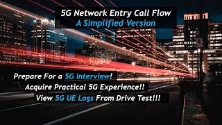 5G Call Flows Session 1 How a 5G UE performs Initial Access [upl. by Licht]