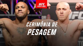 UFC AO VIVO COM IMAGENS Cerimônia de Pesagem UFC Paris [upl. by Merilee368]