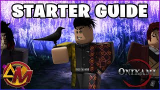 NEW OniKami Starter Guide 1   Roblox  HOPE IT HELPS [upl. by Nahgen]