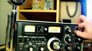 Yaesu SSB Transceiver FT  101E No Transmit [upl. by Neb]