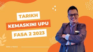 Tarikh Fasa Kemaskini SPM UPU 2023 [upl. by Ecadnac]