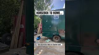 horseboxes vanconversion offgrid offgridlife renovation painting carpenter homestead paint [upl. by Airotna]