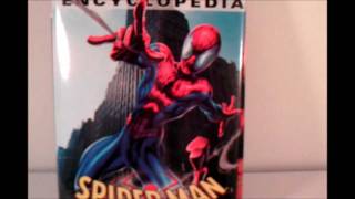 SpiderMan Encyclopedia  Marvel Comics Hardcover Book Review [upl. by Aeslek]