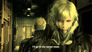 METAL GEAR SOLID 4  Raidens Return CUTSCENE [upl. by Dyrrej]