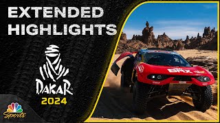 Stage 9  2024 Dakar Rally  EXTENDED HIGHLIGHTS  11624  Motorsports on NBC [upl. by Abbe469]