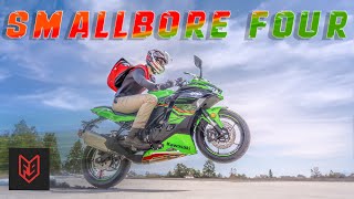 Kawasaki ZX4RR Motorcycle Review  Smallbore Four [upl. by Tutto]