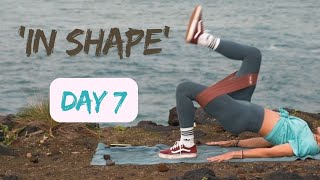 BOOTY AND LEGS DEFINITION  MONTHLY FITNESS PROGRAM IN SHAPEDAY 7 [upl. by Zetnod]