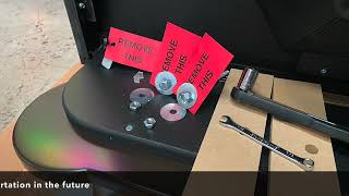 Unboxing and preparing a Rock Ola Vinyl 45 jukebox [upl. by Ladin]